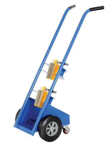 MAGNETIC CYLINDER HAND TRUCK 350 LB CAP - Model MCHT-350